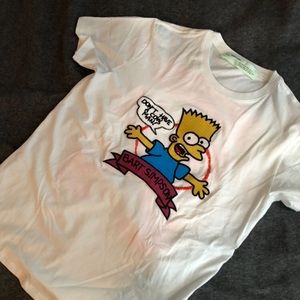 Bart Simpson Off-White T shirt